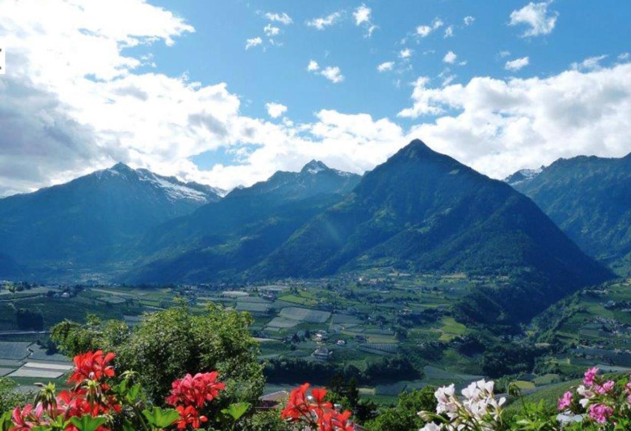 Ferienwohnung Hahnenkamm Rainegg Schenna Exterior foto