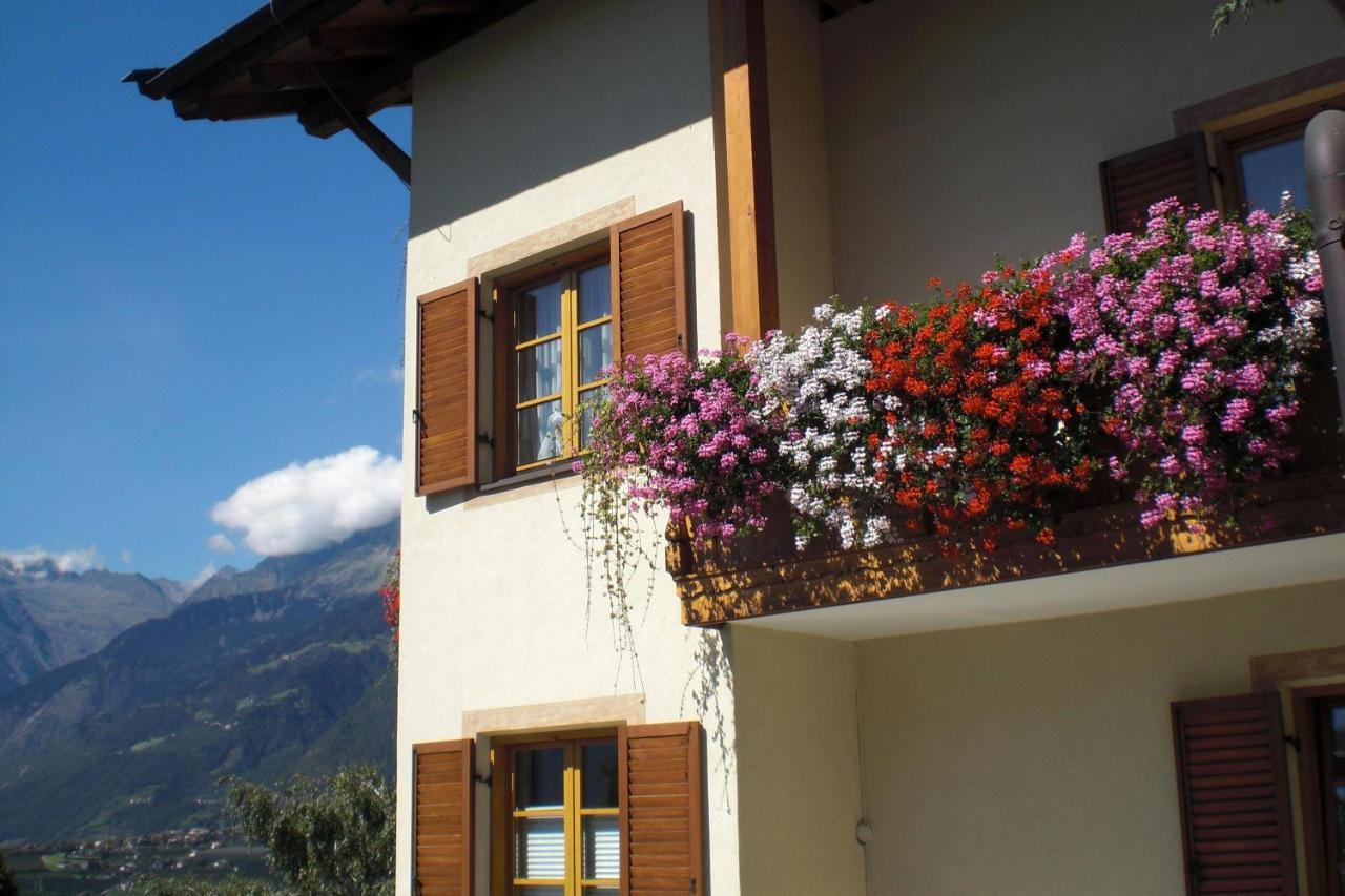 Ferienwohnung Hahnenkamm Rainegg Schenna Exterior foto
