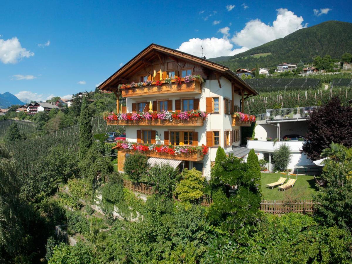 Ferienwohnung Hahnenkamm Rainegg Schenna Exterior foto