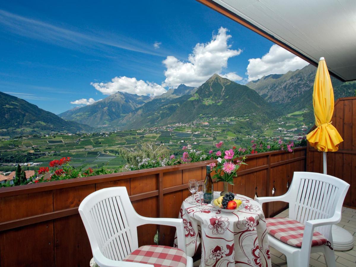 Ferienwohnung Hahnenkamm Rainegg Schenna Exterior foto